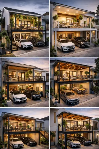 Mezannine Teras Rumah Keren di Tanah Baru